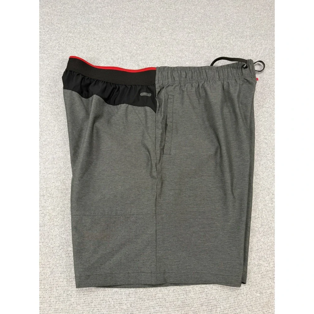 Spyder Active Mens XL Gray ProWeb Athletic Training Gym Shorts SPM513